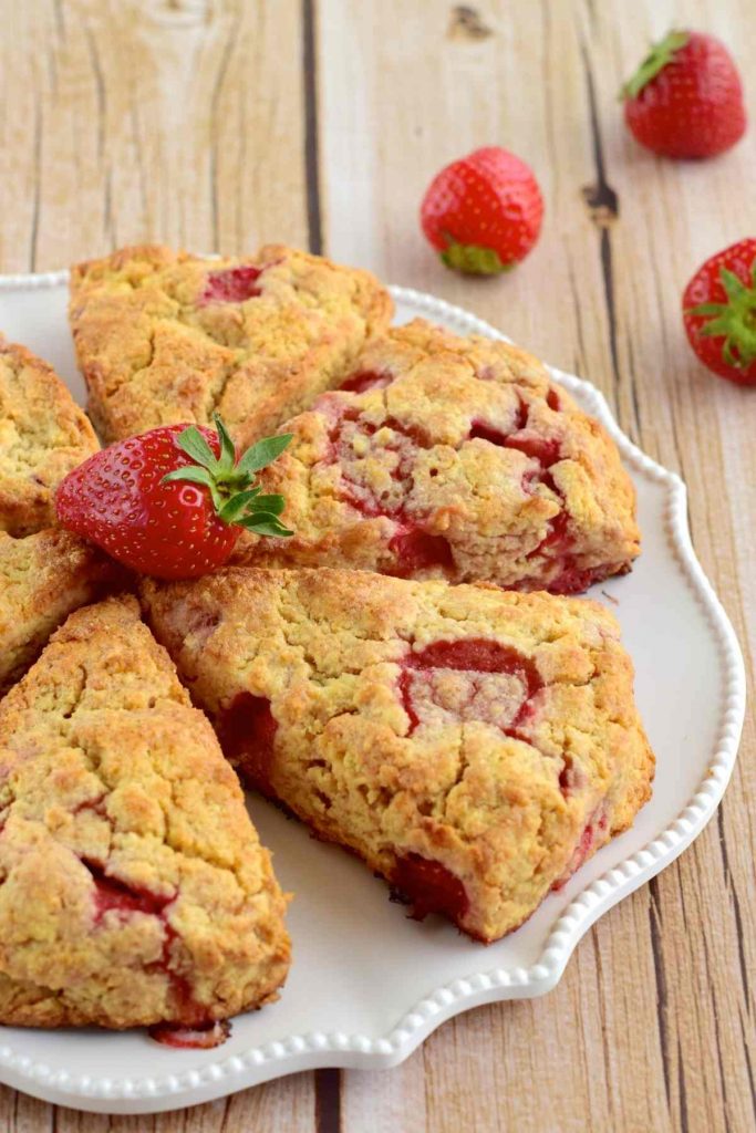 Strawberry Scones