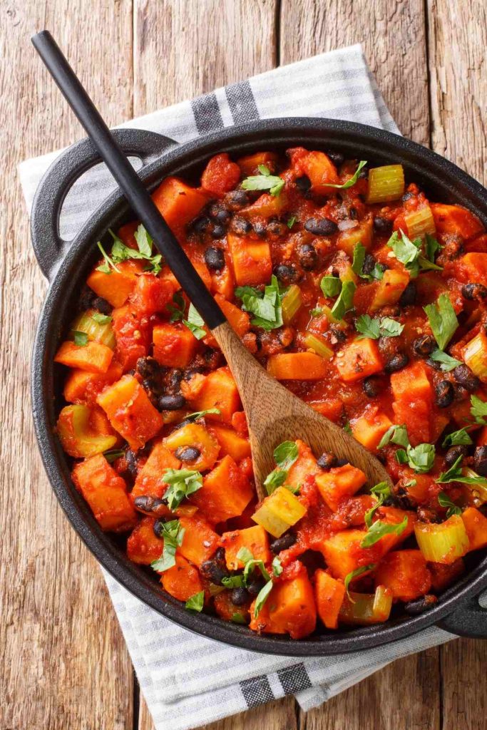 Sweet Potato Black Bean Chili