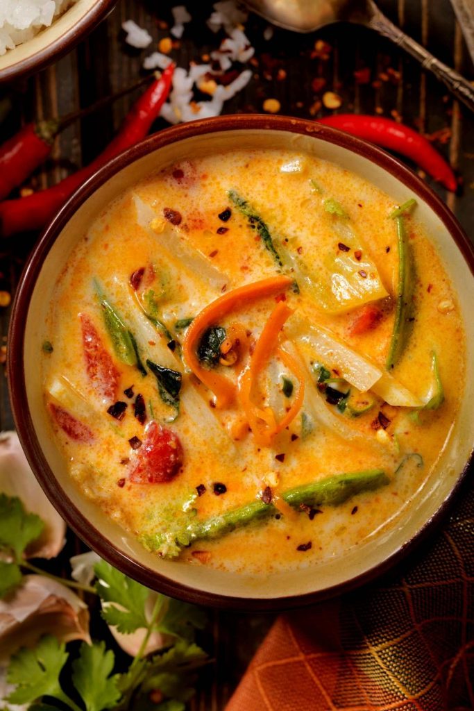 Thai Red Curry With Vegetables