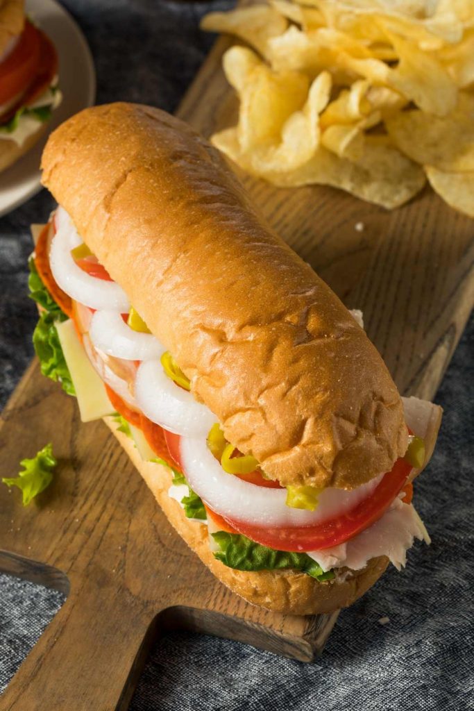 Toasted Italian Sub Sandwiches