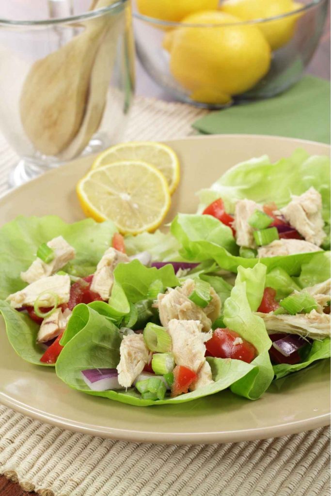 Tuna Lettuce Wraps