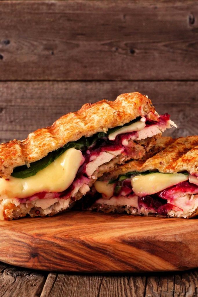 Turkey Cranberry Croissant Panini