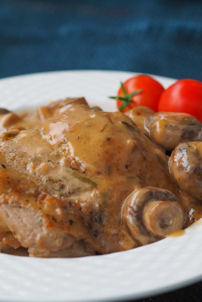 Chicken Marsala for Two