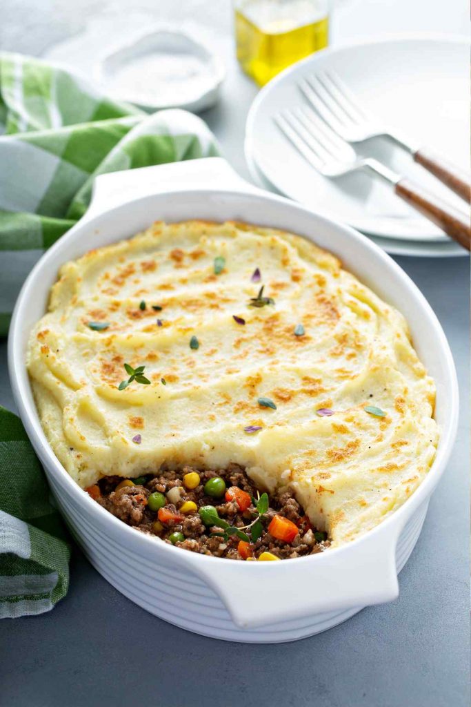 Ground Turkey Shepherd's Pie