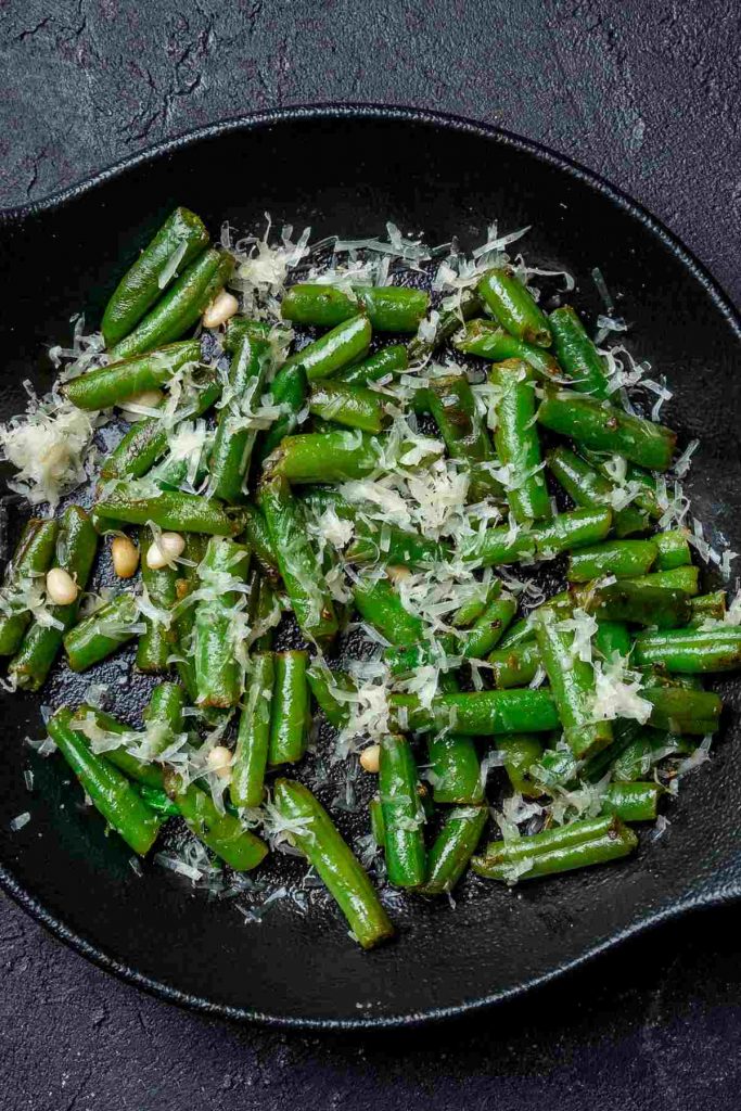 Keto Green Beans With Parmesan