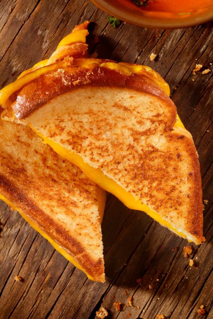 Air Fryer Grilled Cheese