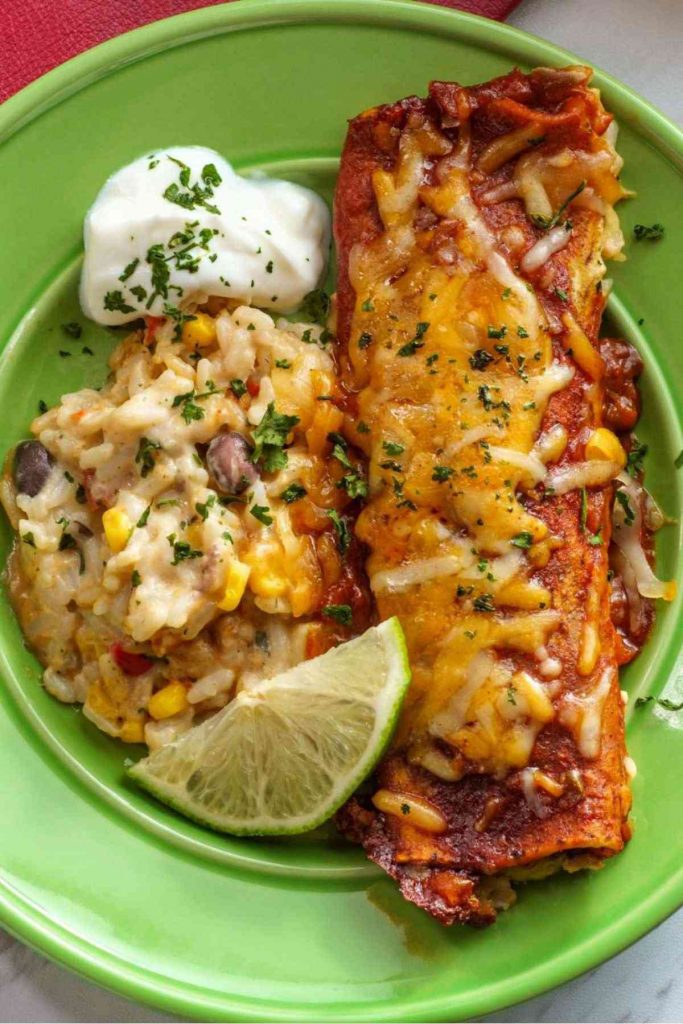 Ground Turkey Enchiladas