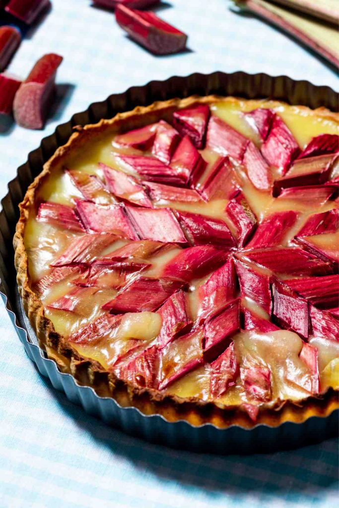 Rhubarb Custard Pie