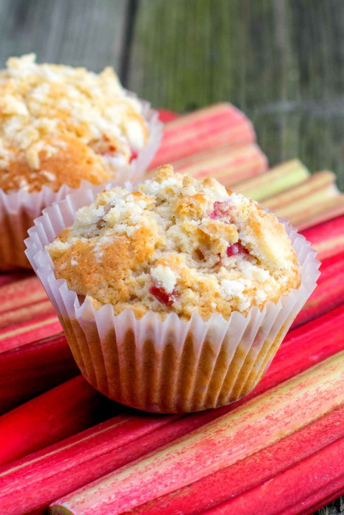 Rhubarb Muffins