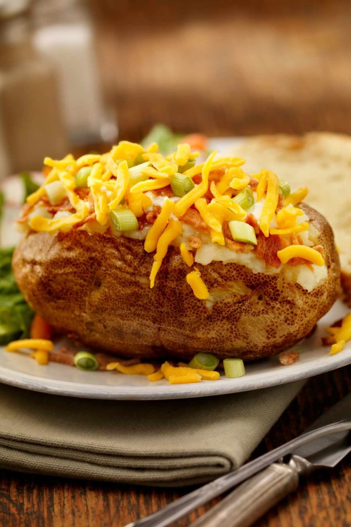 Air Fryer Baked Potatoes