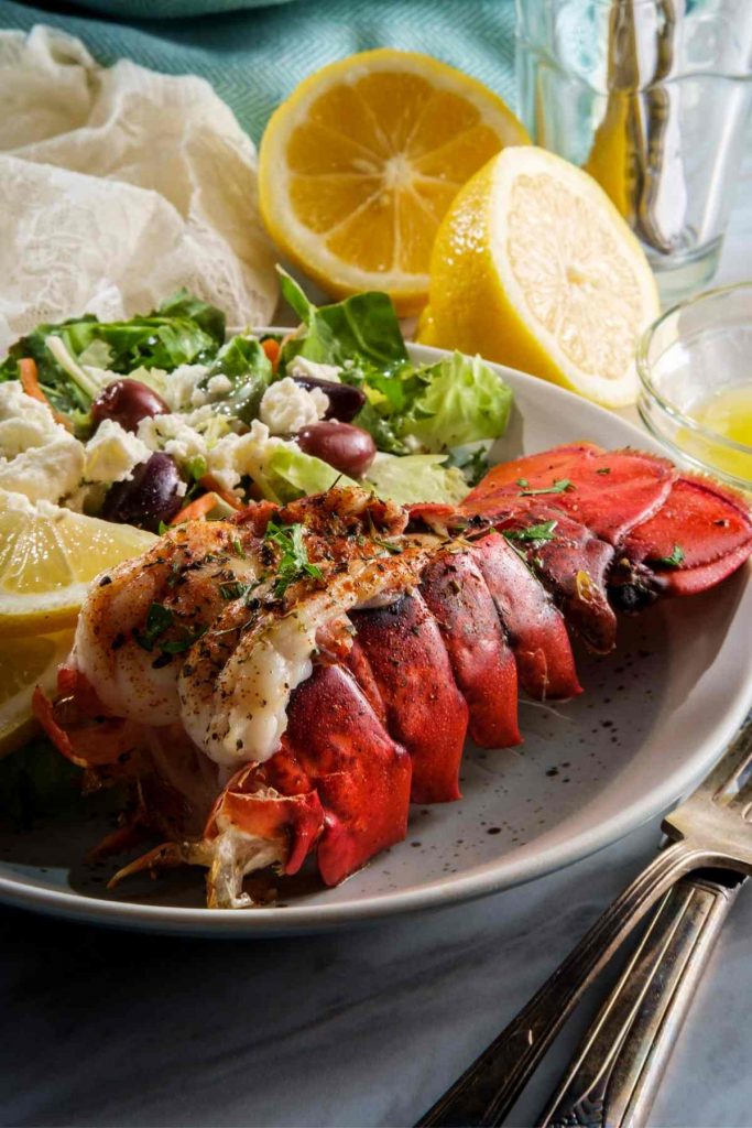 Buttery Baked Lobster Tail