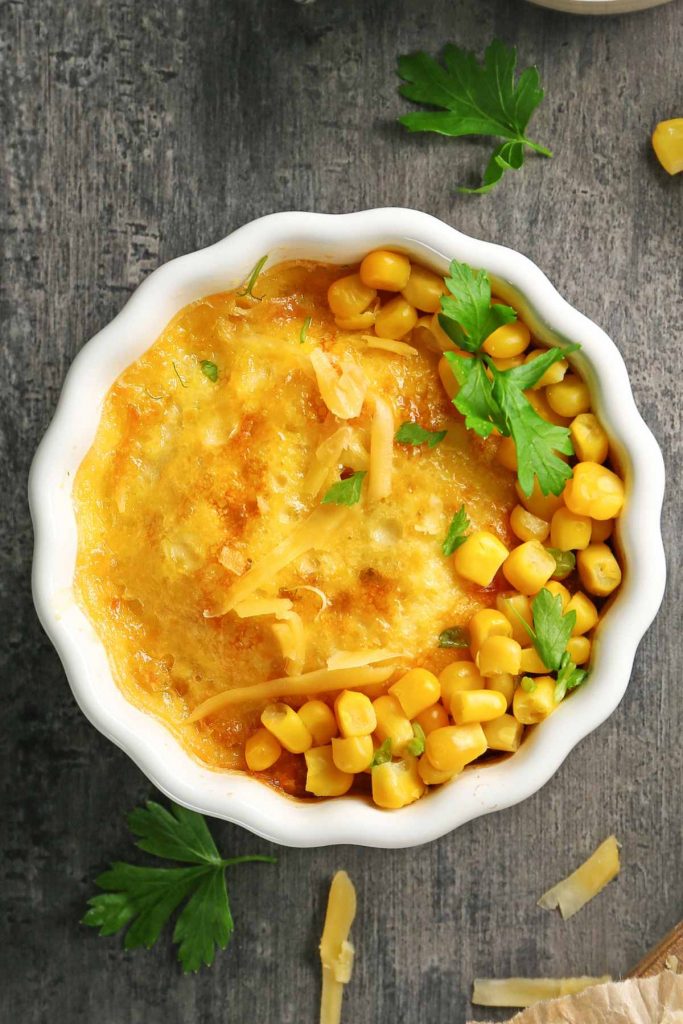 Baked Parmesan Creamed Corn