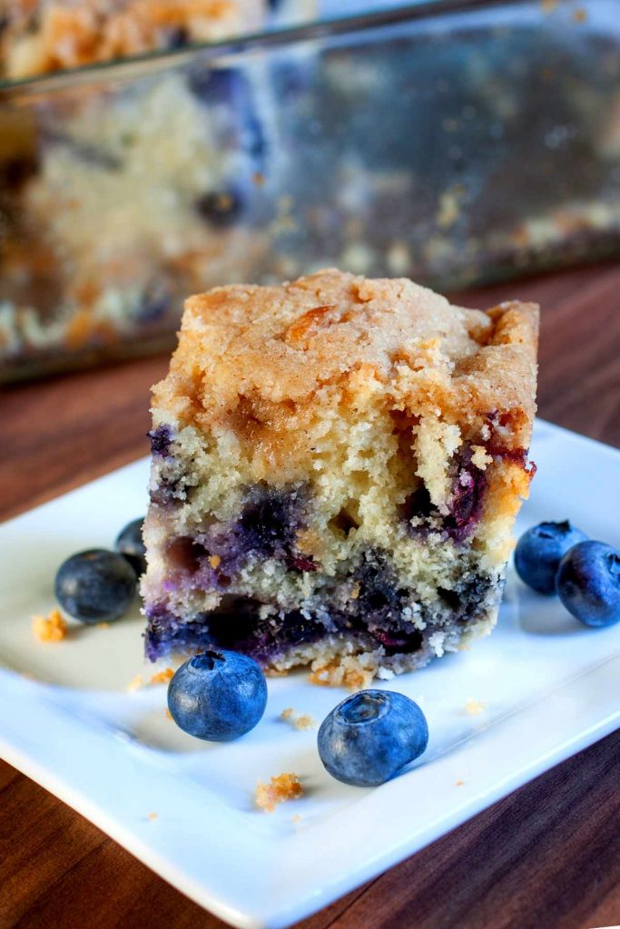 Blueberry Buttermilk Coffee Cake