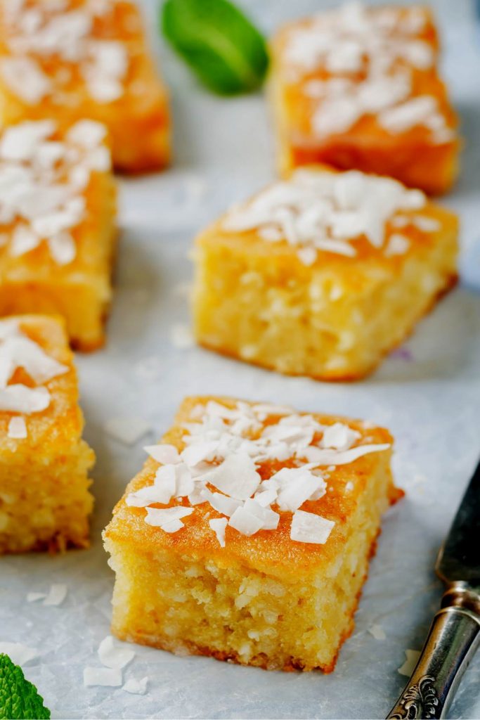 Chewy Coconut Bars