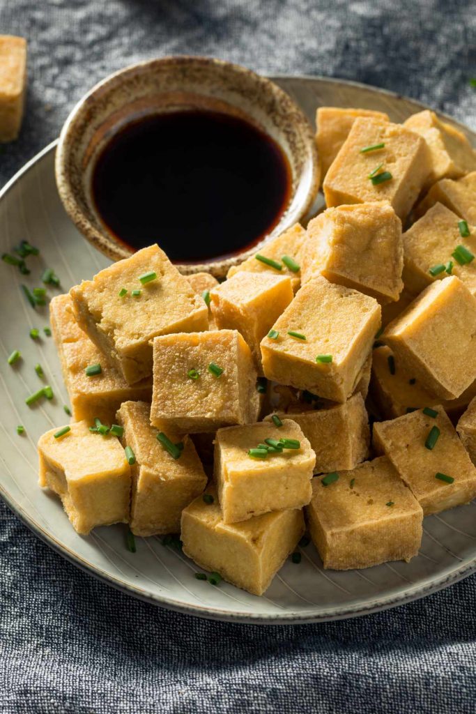 Crispy Air Fried Tofu