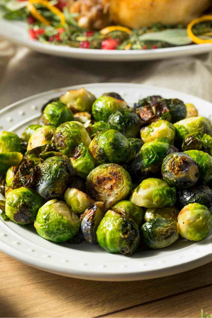Crispy Balsamic Glazed Brussels Sprouts