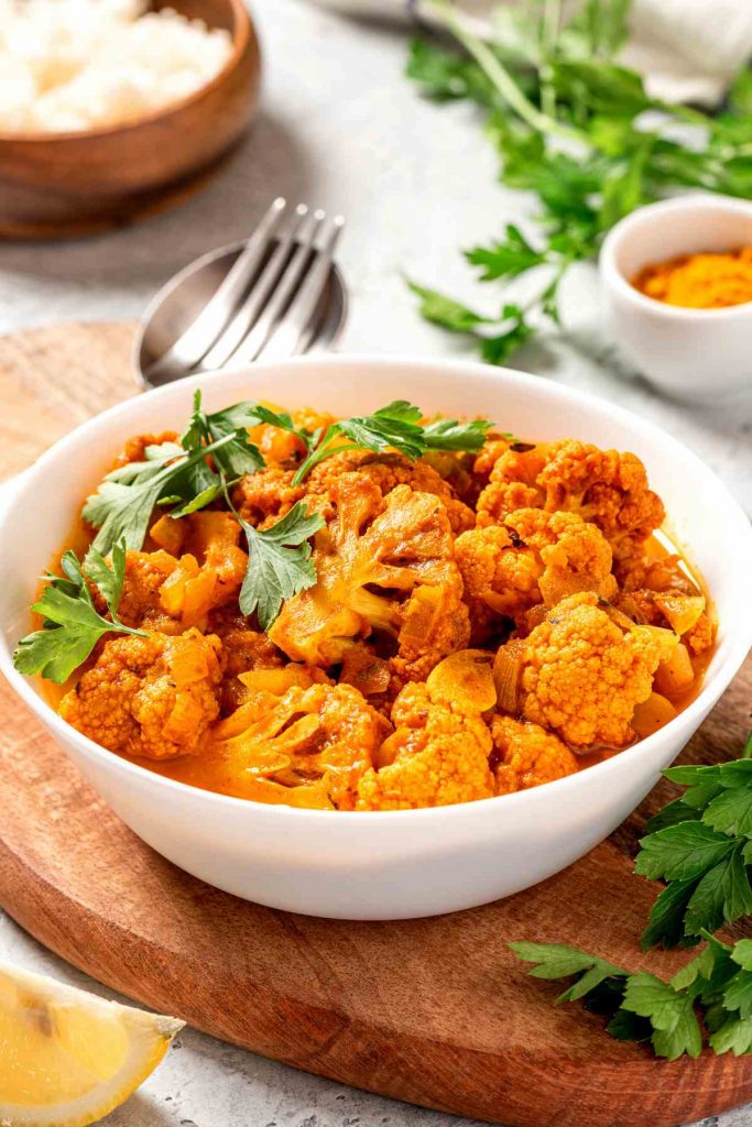 Indian Keto Cauliflower Curry