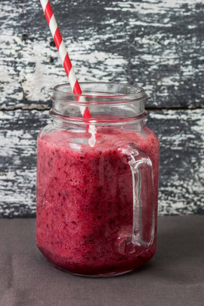 Frozen Mixed Fruit Smoothie