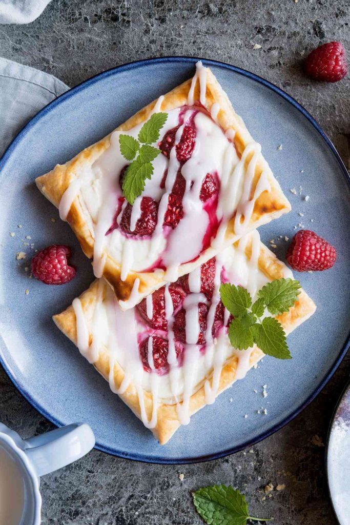 Fruity Cream Cheese Puff Pastry Danish