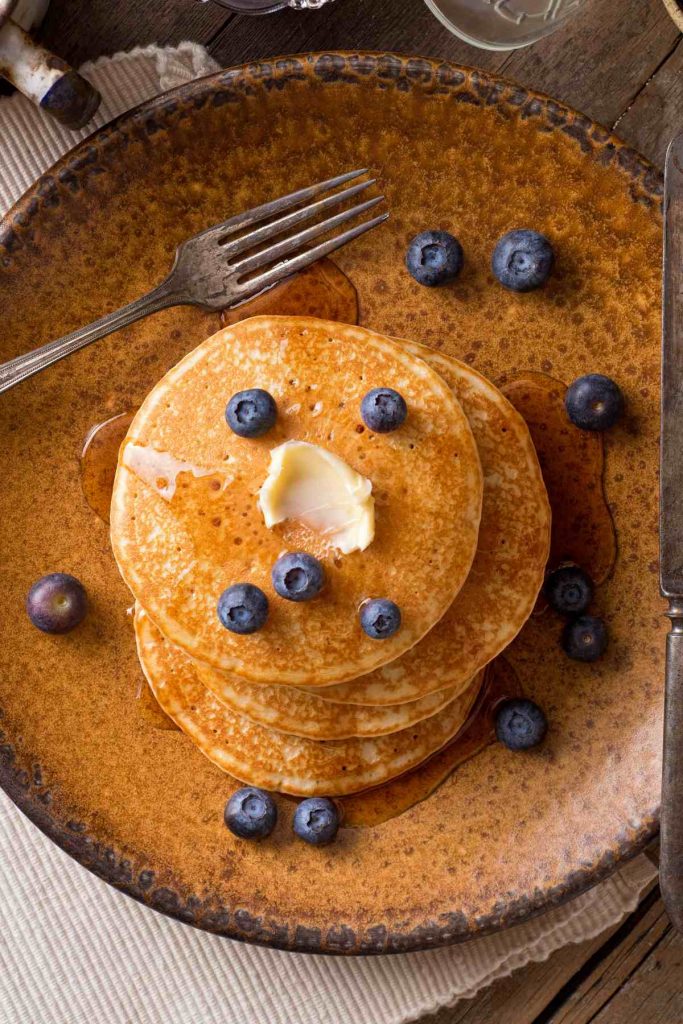 Healthy Buttermilk Pancakes