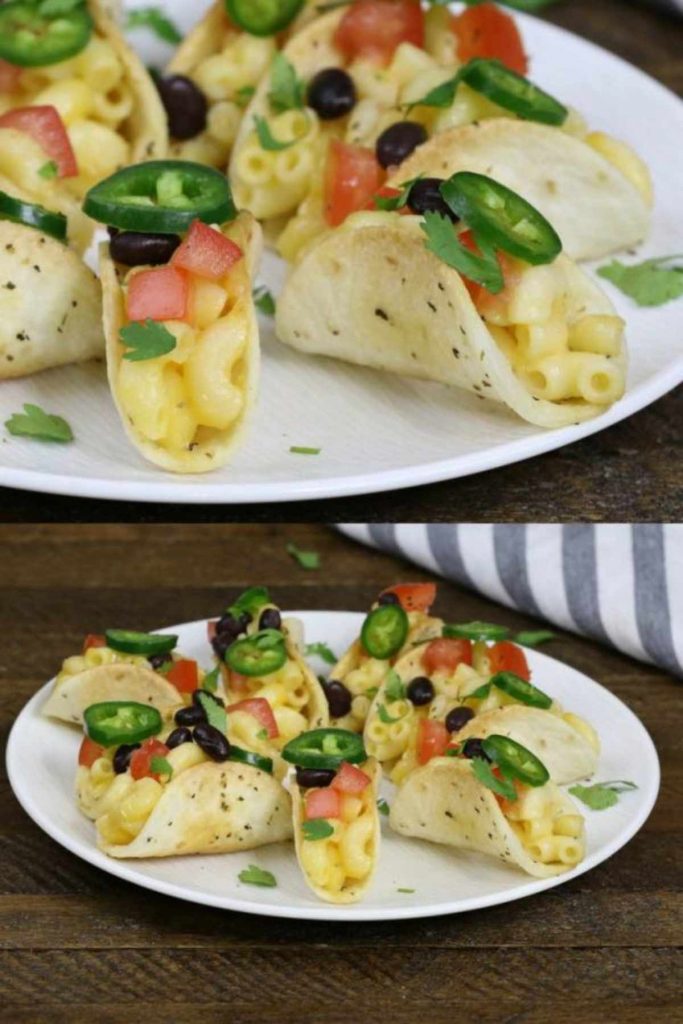 Mac and Cheese Taco Shells