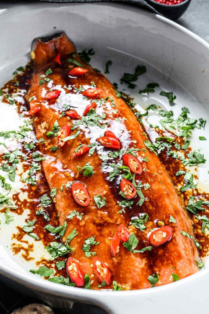 Maple Balsamic Rainbow Trout