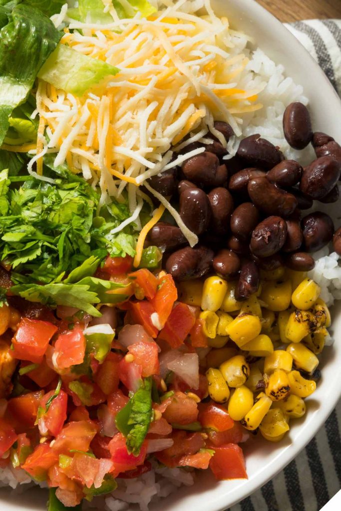 Mexican Street Corn Burrito Bowls