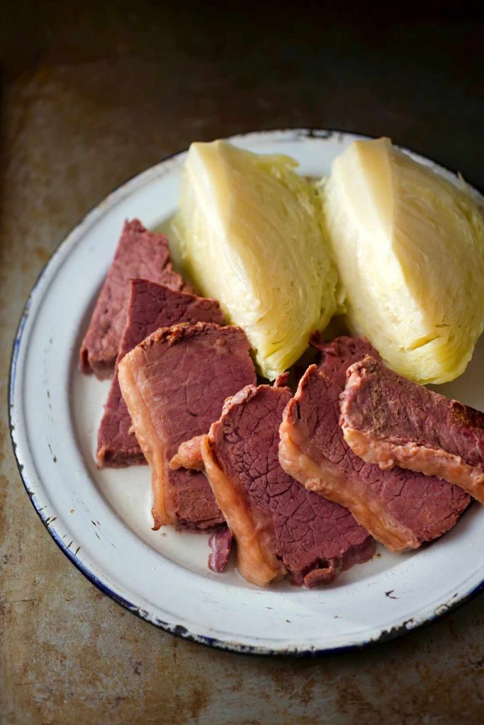 Roaster Oven Corned Beef and Cabbage