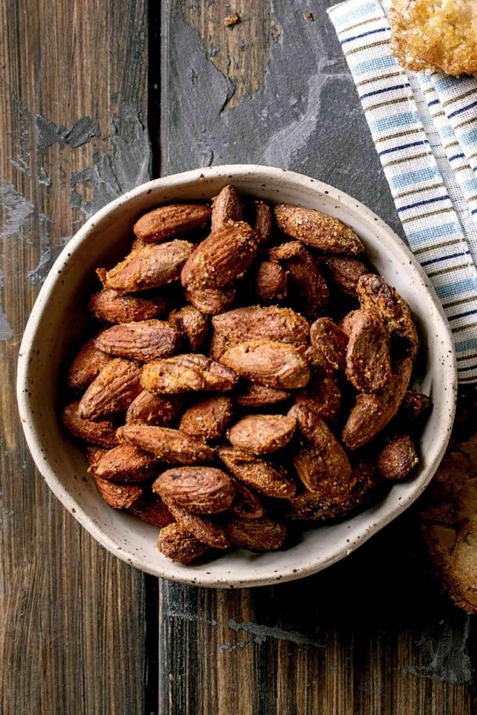 Keto Cajun Roasted Almonds Snack Recipe