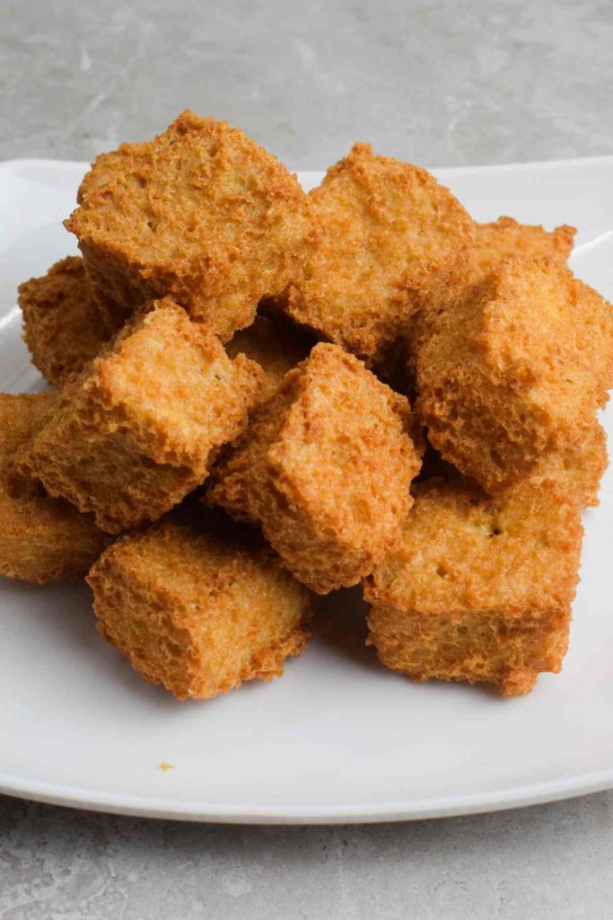 Keto Fried Tofu