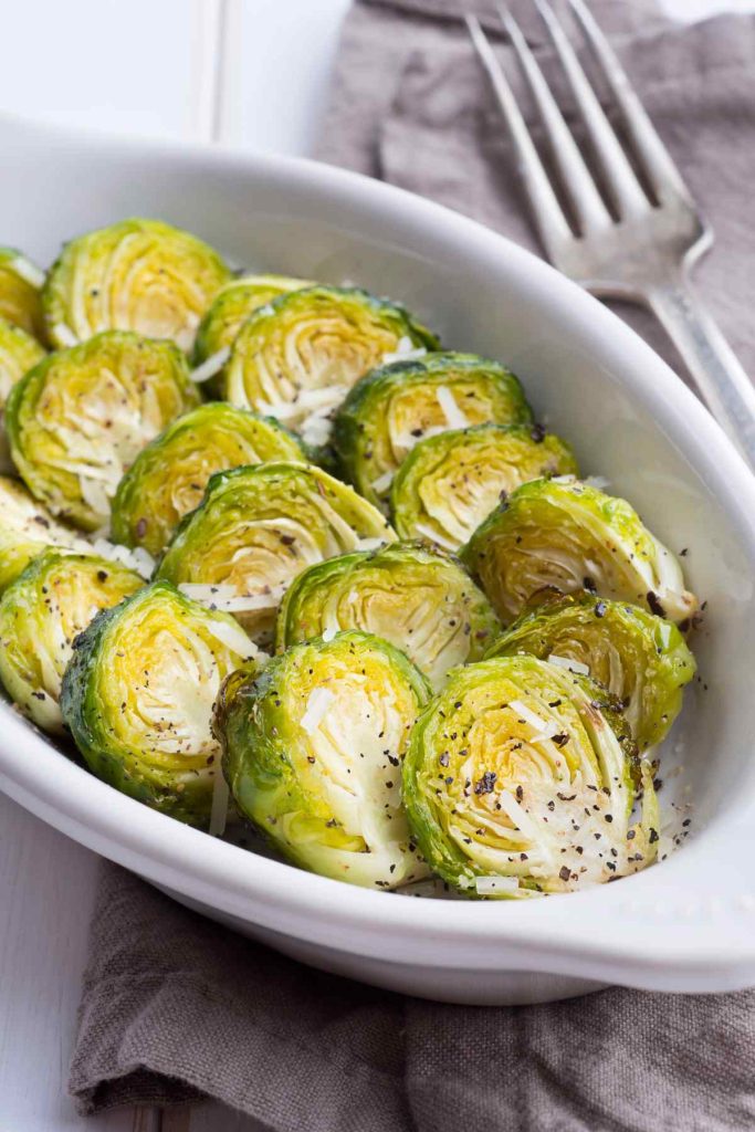 Keto Air Fryer Brussel Sprouts