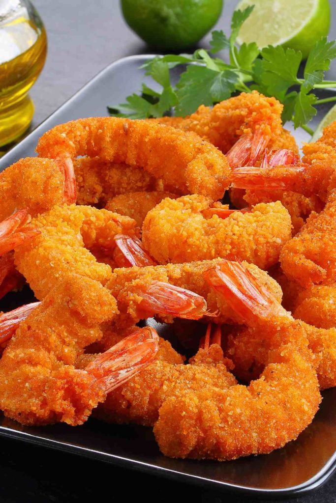 Keto Fried Shrimp