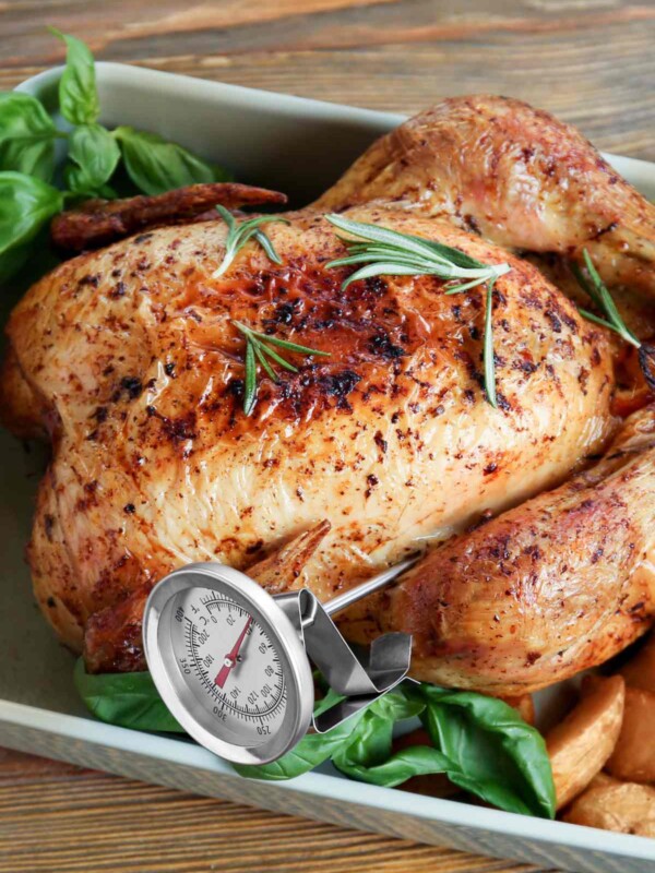 What’s the best internal temperature for whole chicken? Roasting a whole chicken is a delicious dinner idea, but it can be a little tricky to prepare, as overcooking will dry the meat out but undercooking isn’t safe. Read on to find out everything you need to know about measuring the internal temperature of whole chicken.