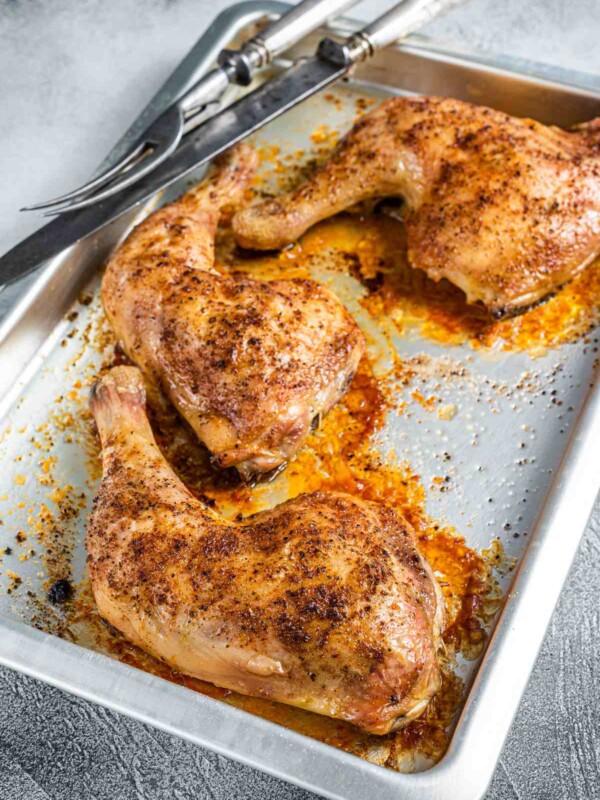 Have you wondered “What Temp to Bake Chicken” to get the perfect tender and juicy meat? Whether you are baking boneless or bone-in chicken breasts, chicken thighs, chicken wings, or roasting the whole chicken, we’ve got you covered with how to bake chicken in the oven with different oven temperatures, as well as some tips to cook them perfectly every time!