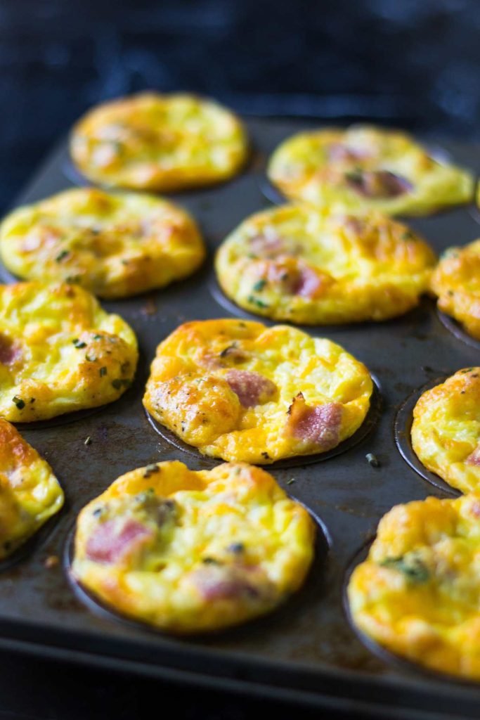 Keto Egg Cups with Ham
