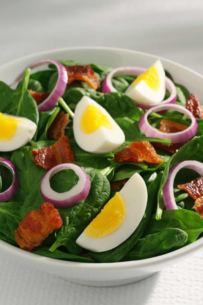 Keto Spinach Salad