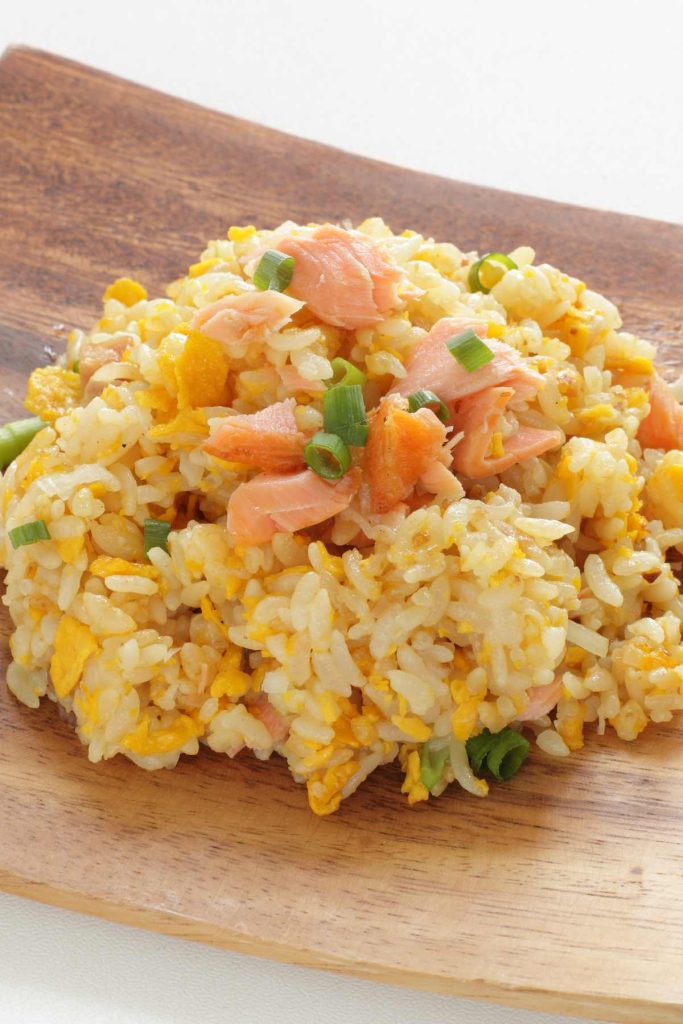 Easy Salmon And Rice