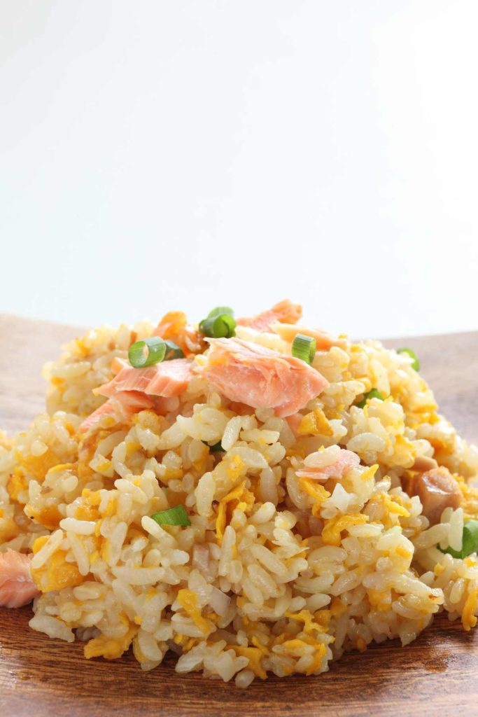 Easy Salmon And Rice Recipe - IzzyCooking