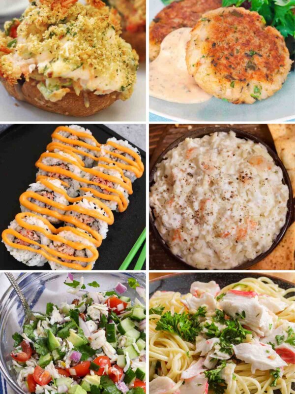 Low in fat and high in protein, crab meat is an affordable alternative to lobster. It’s easy to work with and cooks quickly, so you can satisfy your seafood craving even faster. We’ve rounded up 37 Best Crab Meat Recipes from appetizers, salad, sushi, and more.