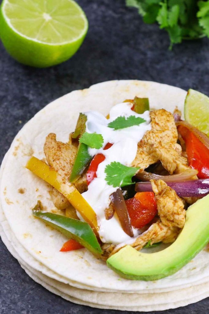 Slow Cooker Chicken Fajitas