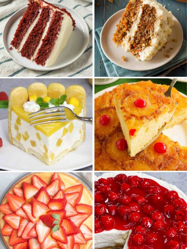 If you’re a fan of programs like The Great British Bake Off and The Great American Baking Show, you know that there are specific names to identify different cakes. We’ve gathered over 51 different types of cake and recipes for you to try. 