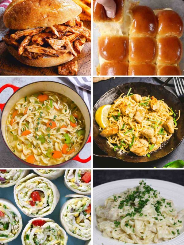 Want to save time in your kitchen and get creative with canned chicken? Here are 26 easy canned chicken recipes to turn this popular protein into something amazing! These recipes include options for breakfast, lunch, and dinner such as hearty soups, cheesy casseroles, and refreshing salads.