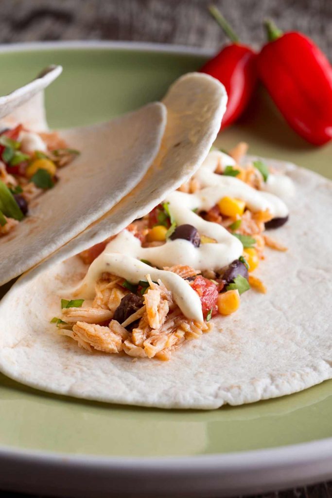 Healthy Canned Chicken Tacos