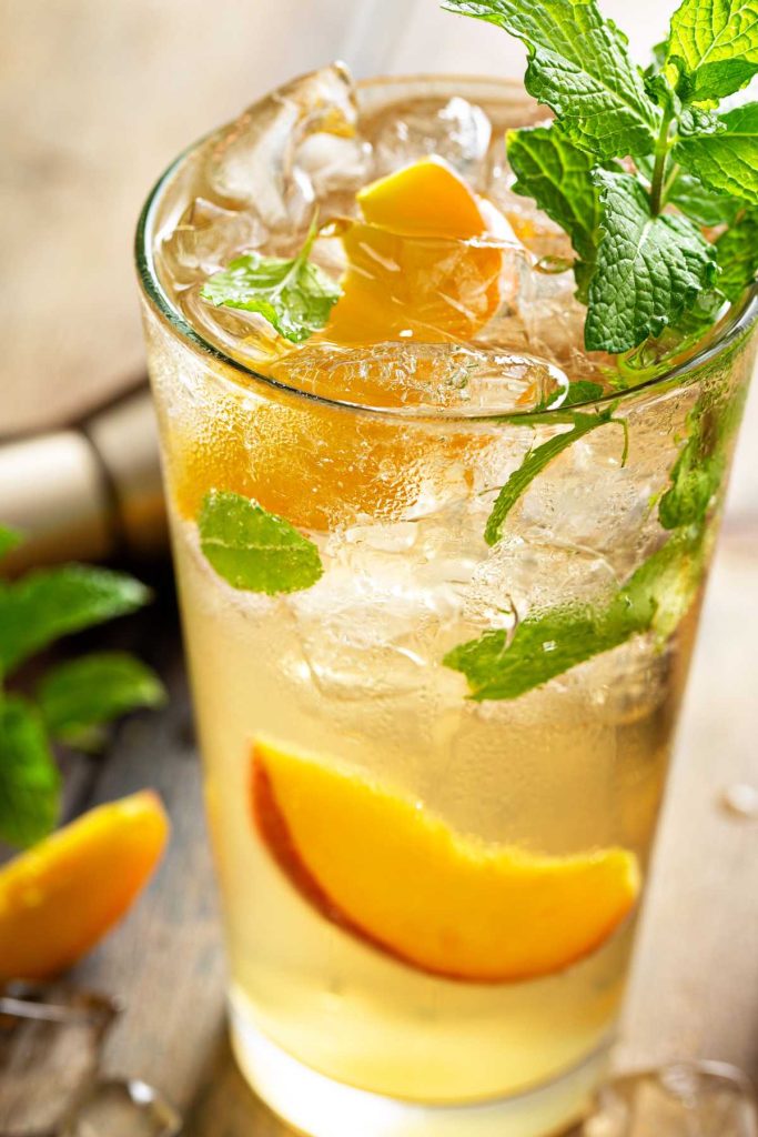 Peach Mojito
