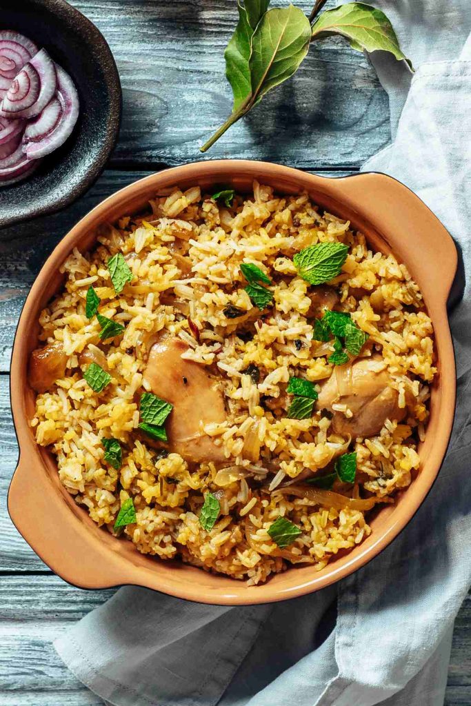 Slow Cooker Chicken And Rice