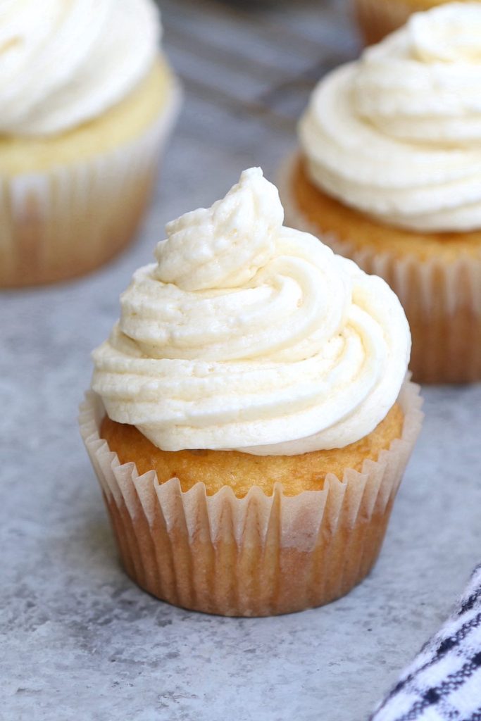 Yep, you CAN make fluffy and silky smooth frosting without powdered sugar. This frosting made with regular sugar is not a sad substitute for the classic buttercream frosting. It’s actually an old-fashioned technique, called Ermine frosting or boiled milk frosting! It’s truly perfect and NOT too sweet - you can use it to frost any cakes and cupcakes. It can be piped, spread, and dyed easily!