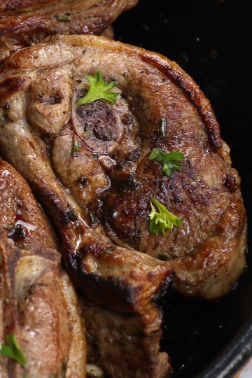 Quick and Easy Lamb Shoulder Chops - IzzyCooking