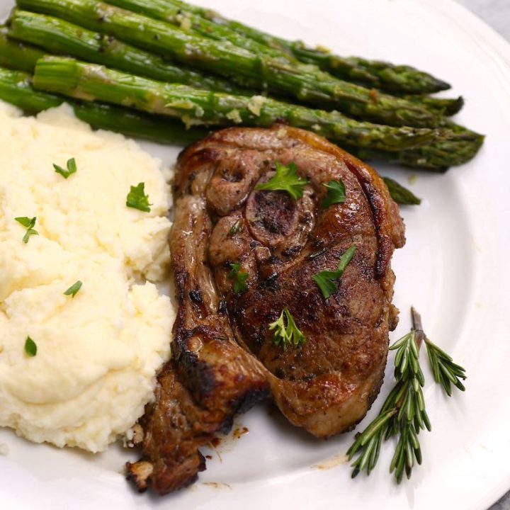 Quick and Easy Lamb Shoulder Chops IzzyCooking