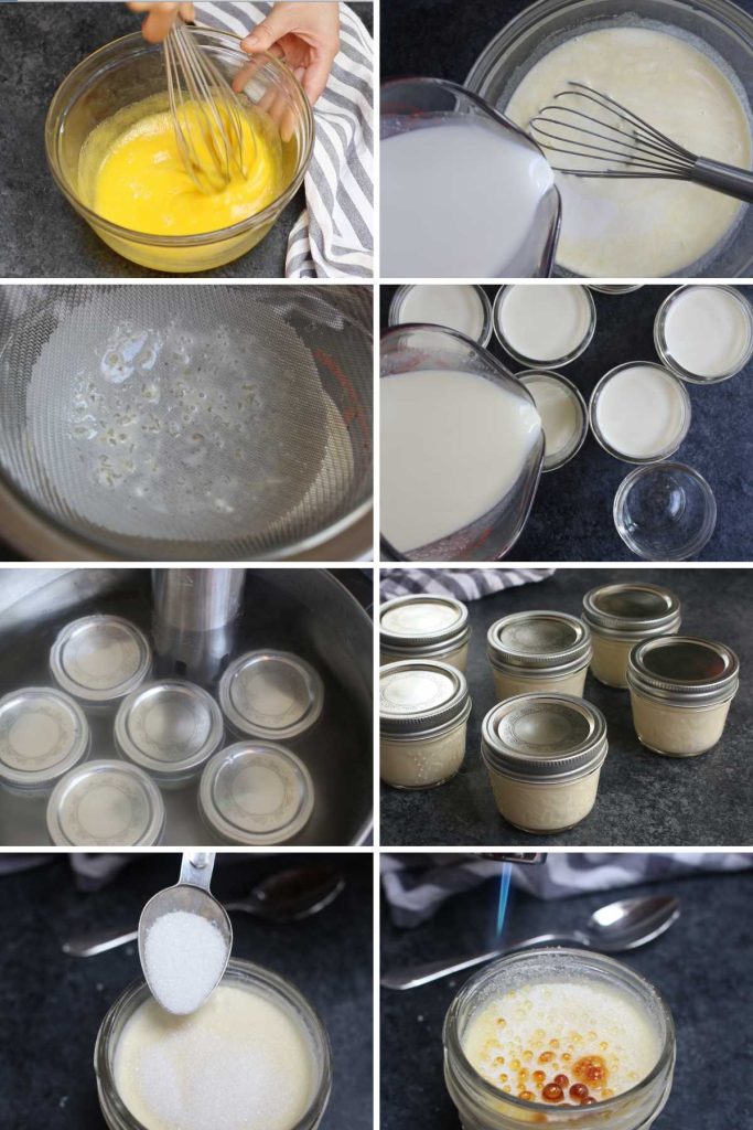 Sous Vide Creme Brulee_Step by Step Photos